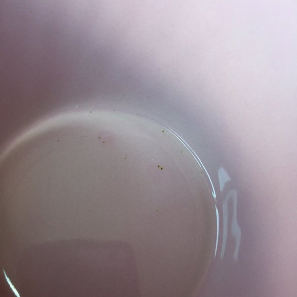 2 Cherry Top White Waffle Cone Ice Cream Soup Cereal Dessert Bowls Yellow Pink - Picture 6 of 12